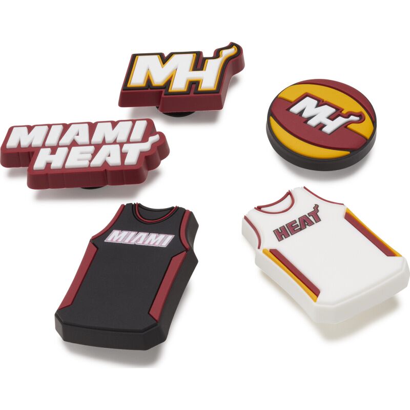 Crocs™ Jibbitz Nba Miami Heat 5 Pack 