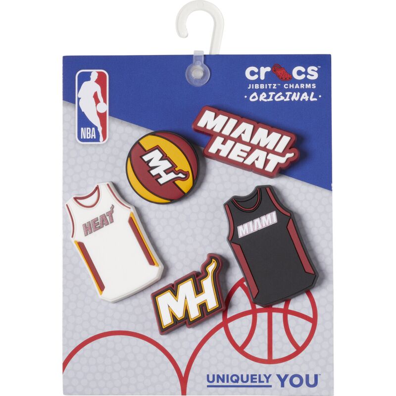 Crocs™ NBA MIAMI HEAT 5 PACK G1048500-MU 