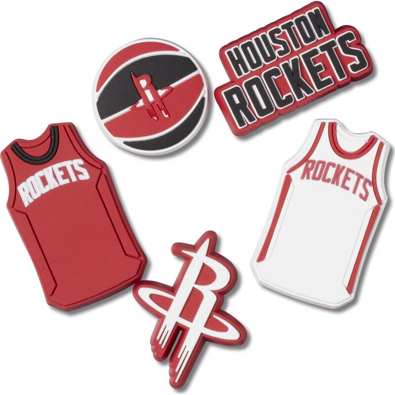 Crocs™ Jibbitz Nba Houston Rockets 5 Pack 