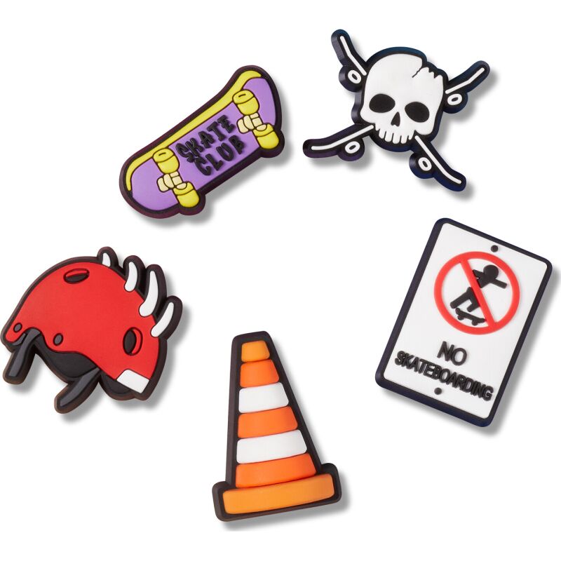 Crocs™ Jibbitz Skateboard Is Life 5 Pack 