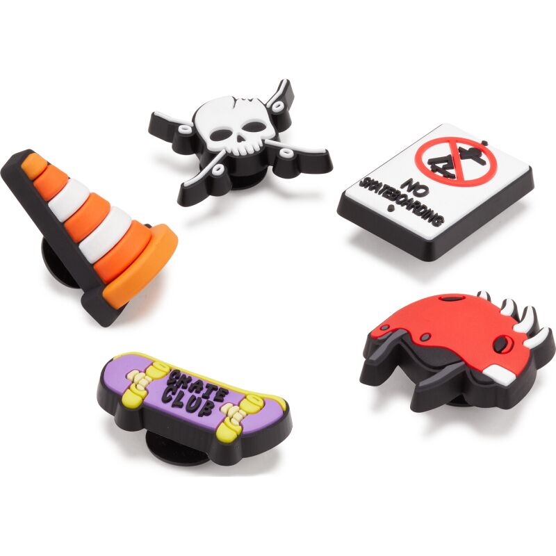 Crocs™ Jibbitz Skateboard Is Life 5 Pack 