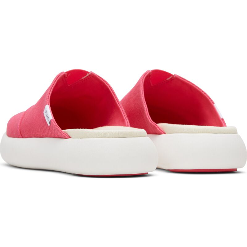 Шльопанцы TOMS Heritage Canvas Women's Mallow Mule Sneaker Raspberry