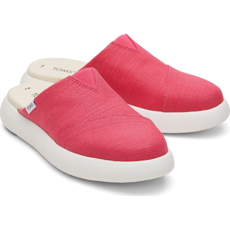 Шльопанцы TOMS Heritage Canvas Women's Mallow Mule Sneaker Raspberry