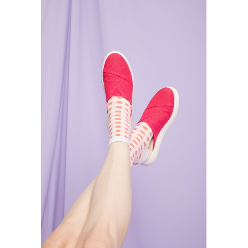 Шльопанцы TOMS Heritage Canvas Women's Mallow Mule Sneaker Raspberry