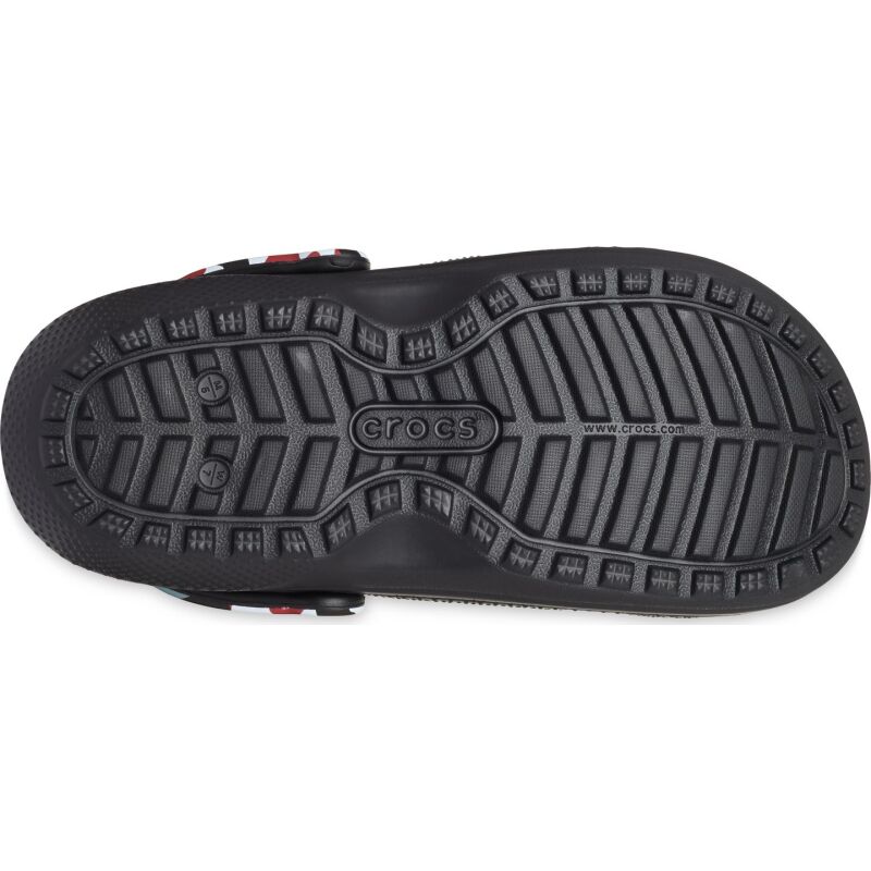 Crocs™ Classic Lined Camo Clog Black/Red