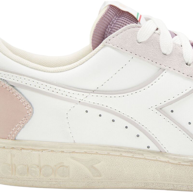 DIADORA Magic Basket Low Icona Women's Adobe Rose/Elderberry