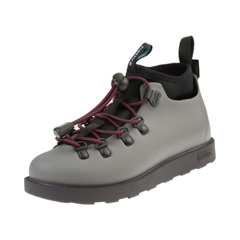 Сапоги NATIVE FITZSIMMONS CITYLITE BLOOM JUNIOR  Full Metal Grey / Jiffy Black