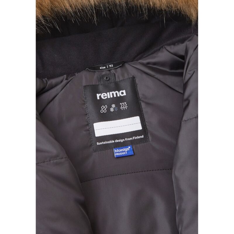 REIMA ReimaTec Waterproof Winter Overall Lappi 5100129C Black