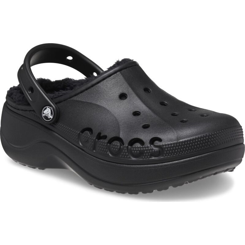 Crocs™ Baya Platform Lined Clog Black