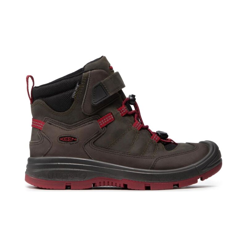 Keen Redwood Mid Wp 1023885 Steel Grey/Red Dahlia