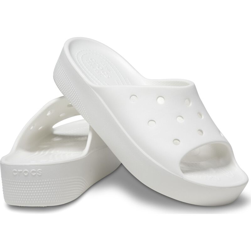 Crocs™ Classic Platform Slide White