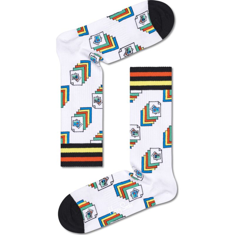 Happy Socks Photos Thin Crew Multi 1300