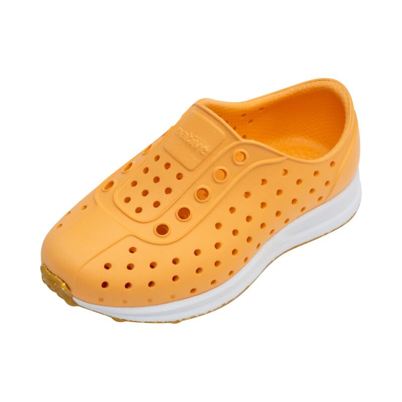 NATIVE Robbie Sugarlite Junior PAPAYA ORANGE/ SHELL WHITE/ MASH SPECKLE RUBBER