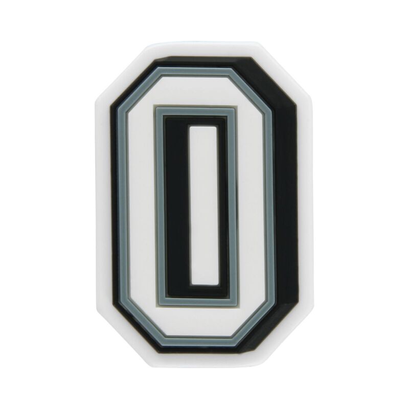 Crocs™ Jibbitz B&W Number 0 