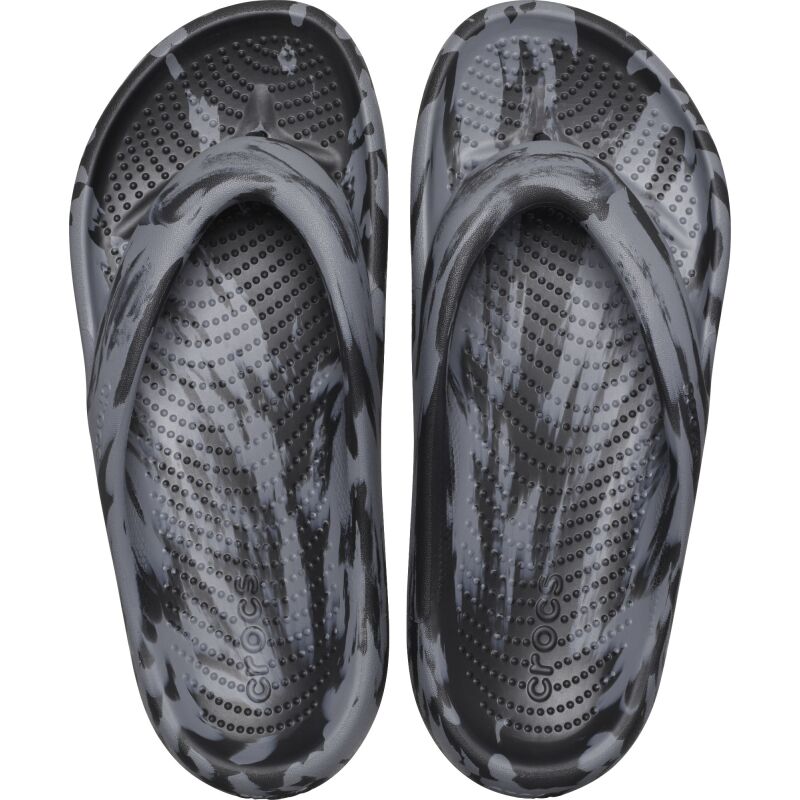Crocs™ Mellow Marbled Flip Black/Charcoal