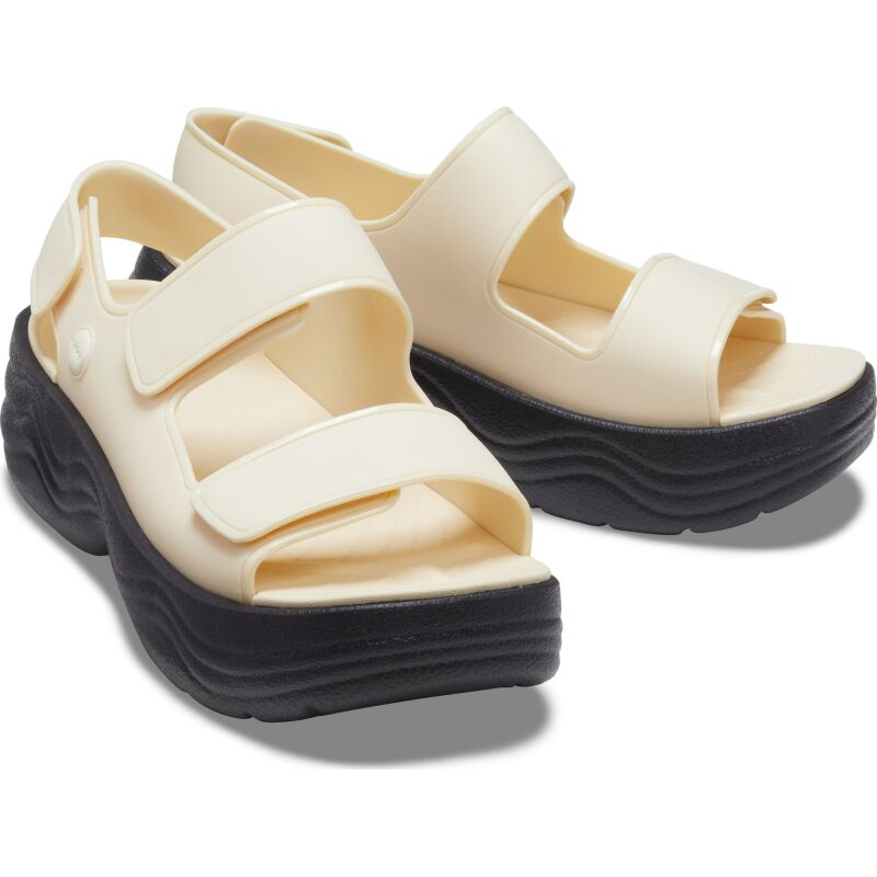 Crocs™ Skyline Sandal Vanilla/Black