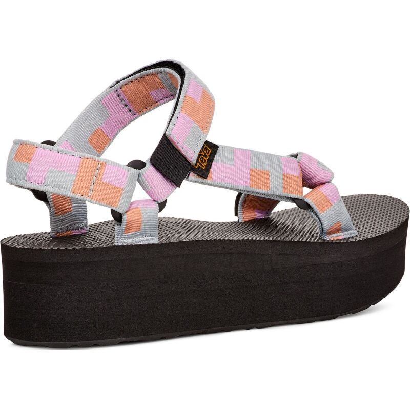 Teva Flatform Universal Women's Retro Shapes Pearl Blue