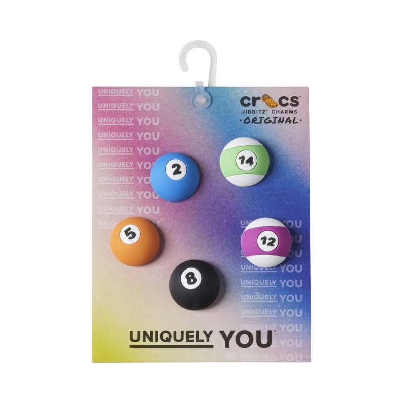 Crocs™ Jibbitz Billiard Balls 5 Pack 