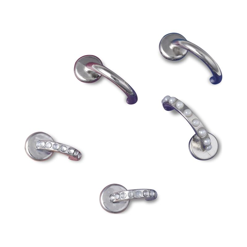 Crocs™ Jibbitz Silver Ring 5 Pack 