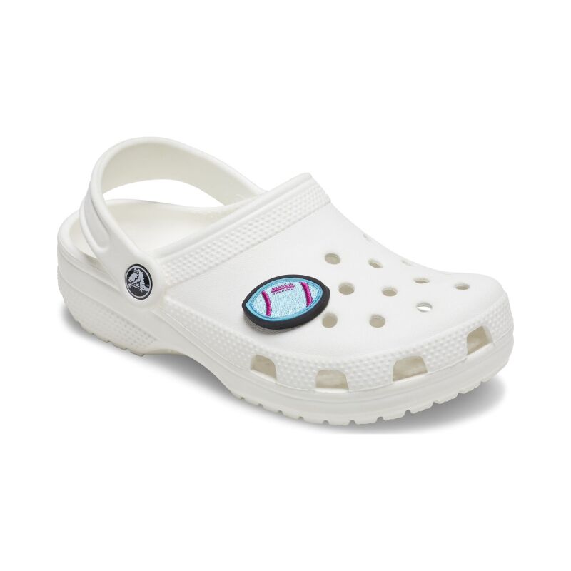 Crocs™ Jibbitz Neon Football Varsity Patch 