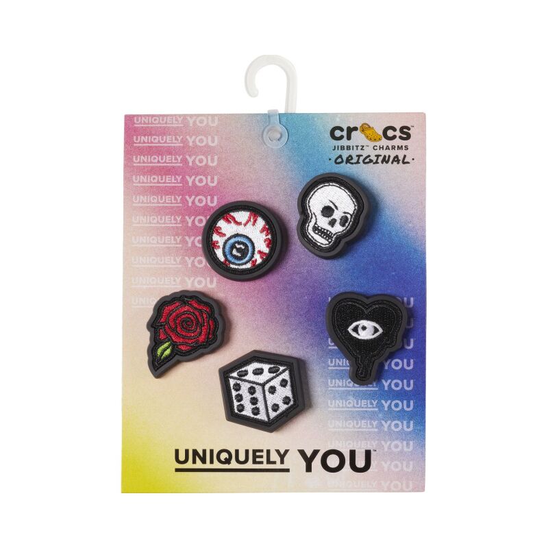 Crocs™ Jibbitz Letterman Varsity Patch 5 Pack 