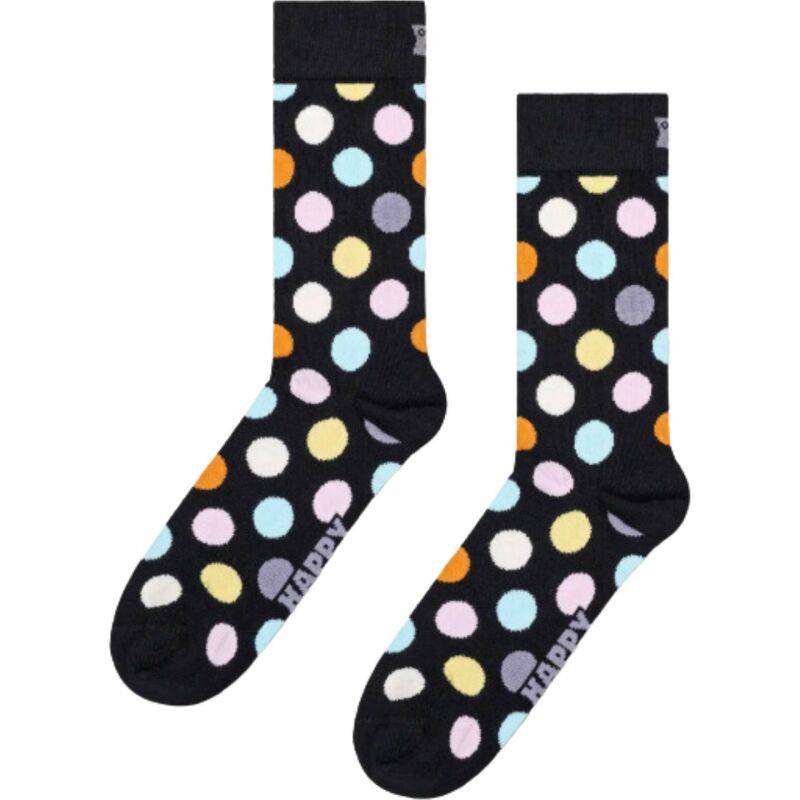 Happy Socks Big Dot Sock Black