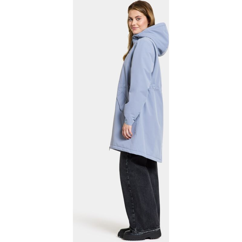 DIDRIKSONS MARTA-LISA WOMEN'S PARKA 2 Glacial Blue