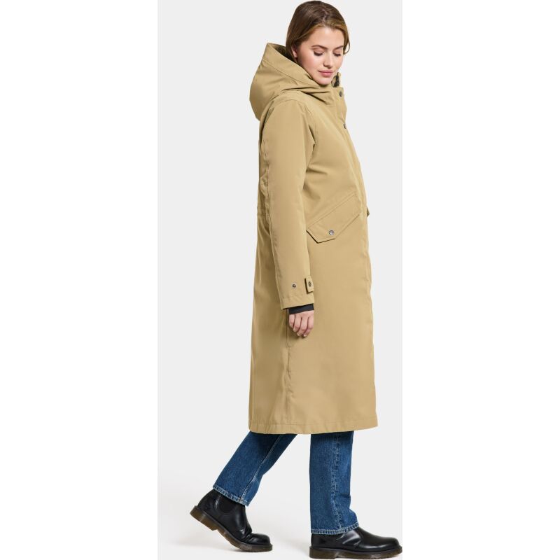 Didriksons Mia Long Women's Parka Wood