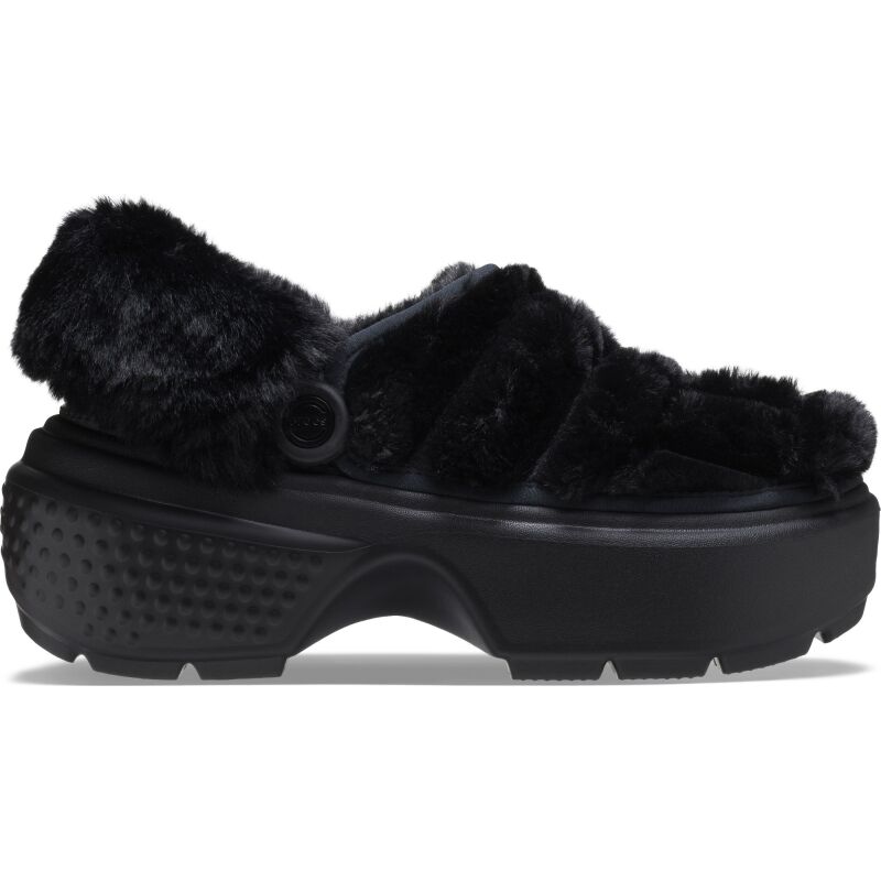 Crocs™ Stomp Lined Quilted Clog Black
