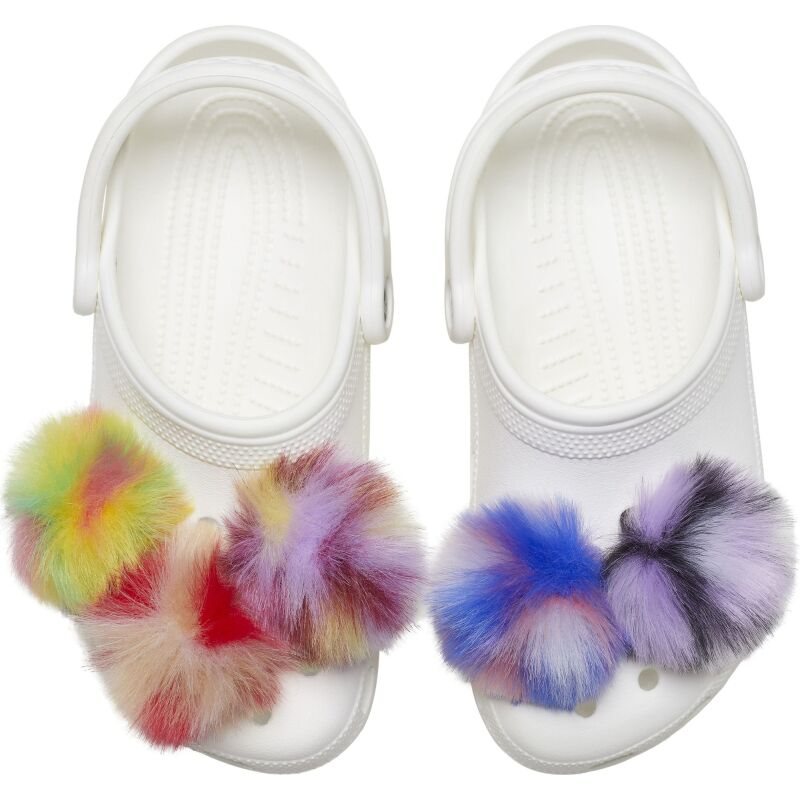Crocs™ Jibbitz Dyed Puff 5 Pack 