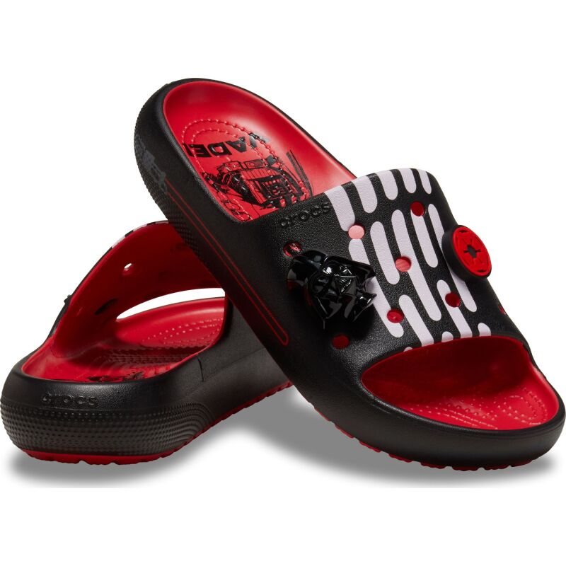 Crocs™ Darth Vader Classic Slide V2 Varsity Red