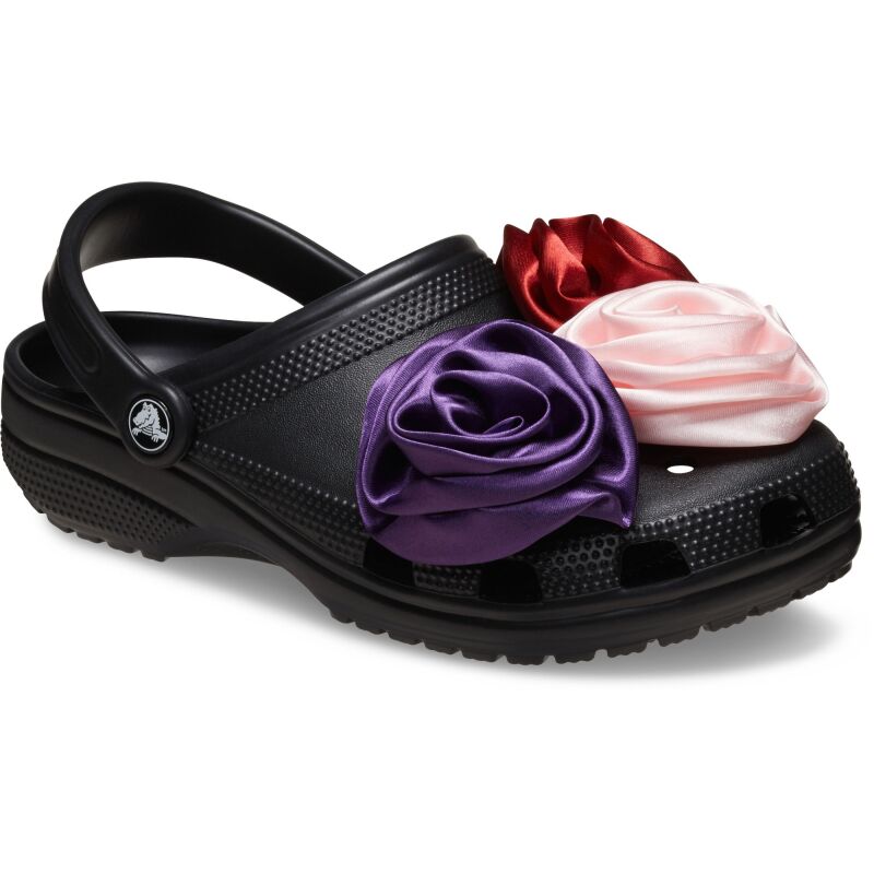 Crocs™ CLASSIC ROSETTE CLOG Black