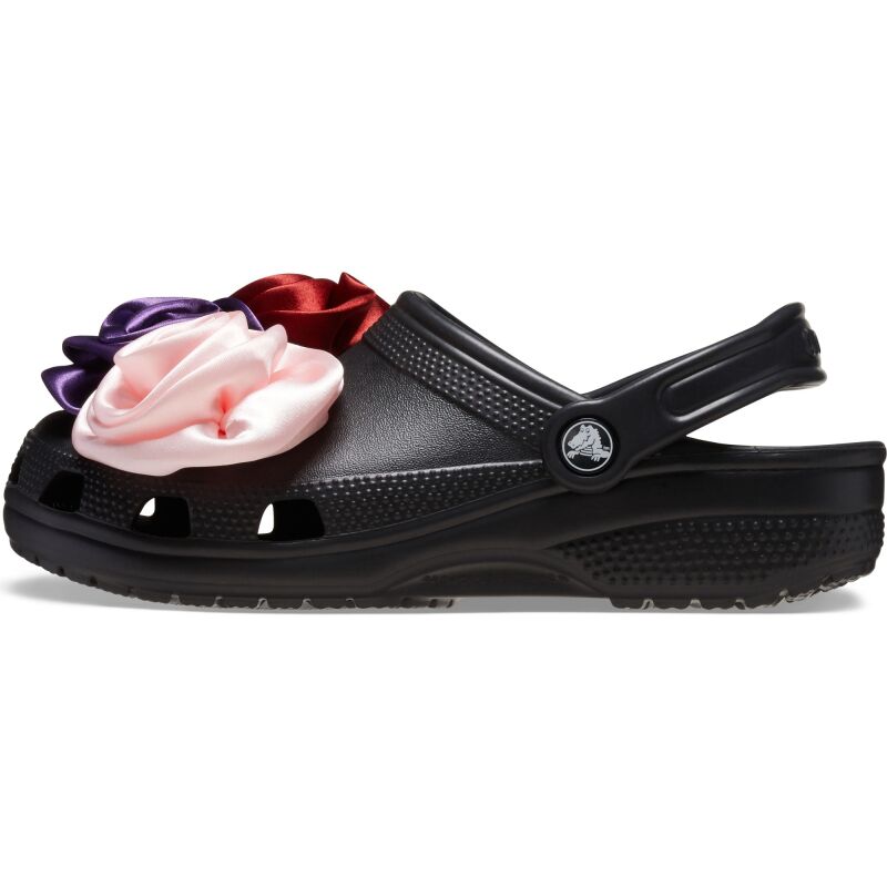 Crocs™ CLASSIC ROSETTE CLOG Black