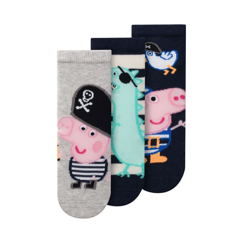 Name It PEPPAPIG 3-PACK SOCK Dark Sapphire