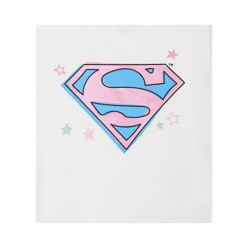 DIADORA JG.T-SHIRT SS SUPERGIRL Optical White