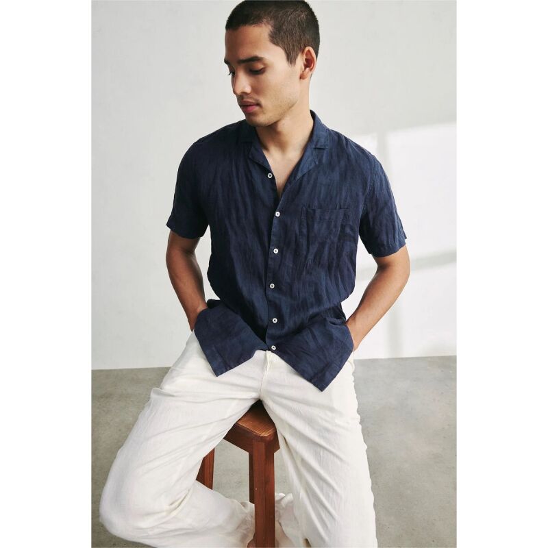 ECOALF Sutaralf Shirt Man Deep Navy