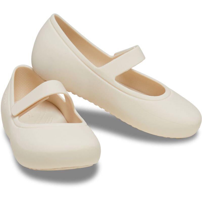 Crocs™ Brooklyn Mary Jane Flat Toddlers' Stucco