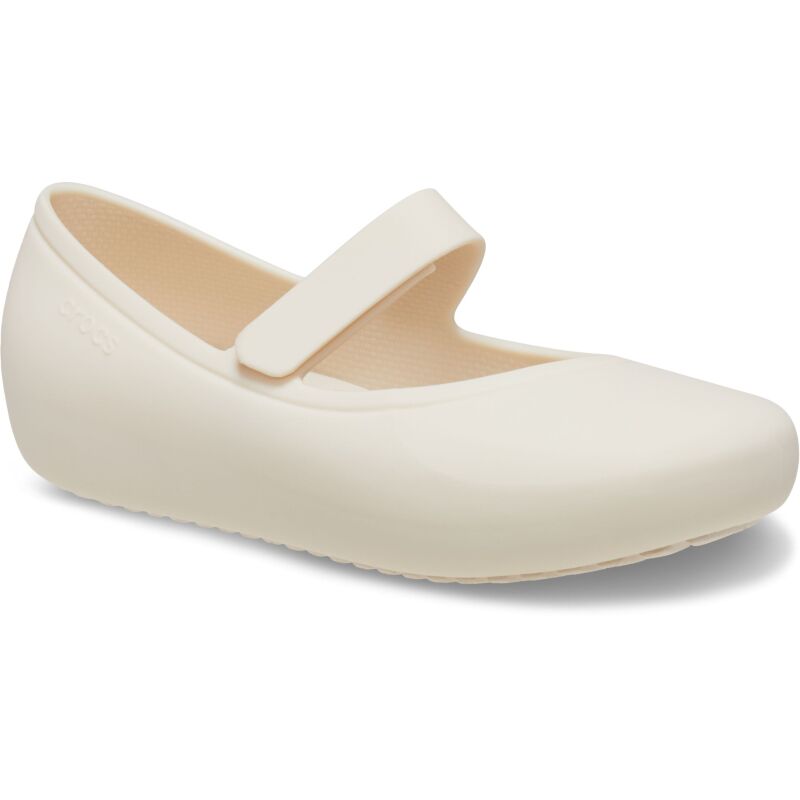 Crocs™ Brooklyn Mary Jane Flat Toddlers' Stucco