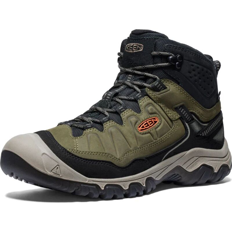 Keen TARGHEE IV MID WP 1028987 DARK OLIVE/GOLD FLAME