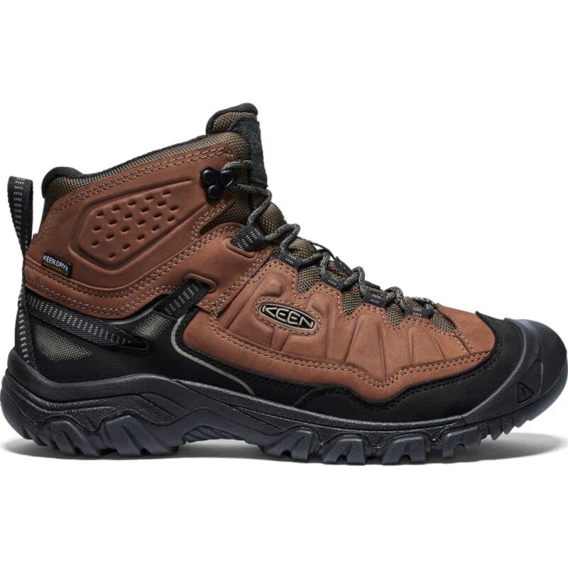 Keen Targhee IV Mid WP Men's BISON/BLACK