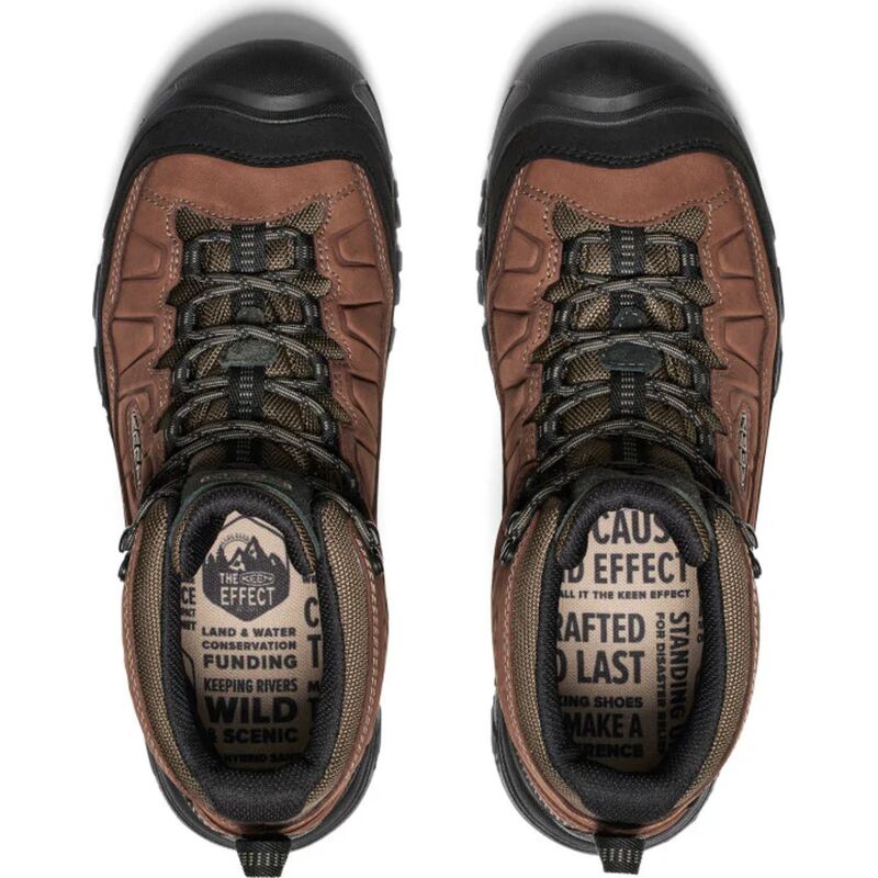 Keen Targhee IV Mid WP Men's BISON/BLACK