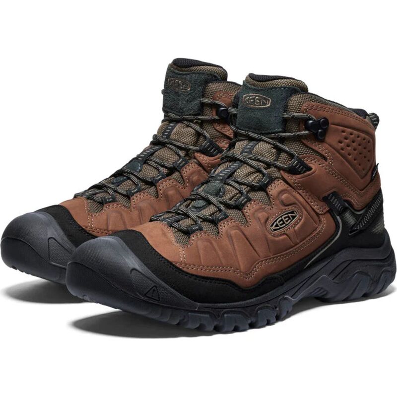 Keen Targhee IV Mid WP Men's BISON/BLACK
