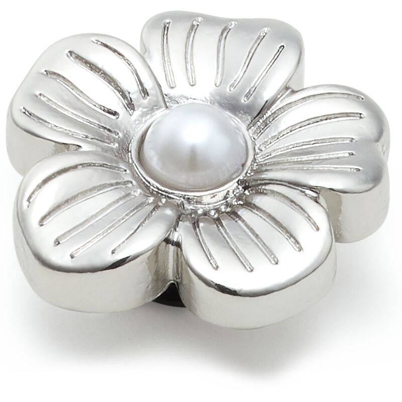 Crocs™ Jibbitz Silver Mnchrm Daisy 2 
