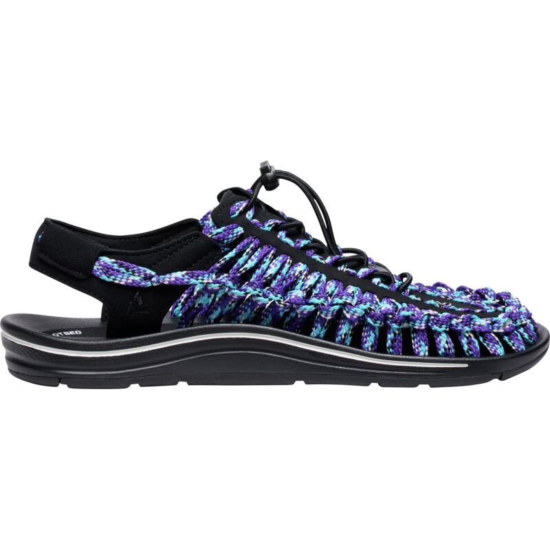 Keen UNEEK Flat Men's Collab BLACK/TILLANDSIA PURPLE