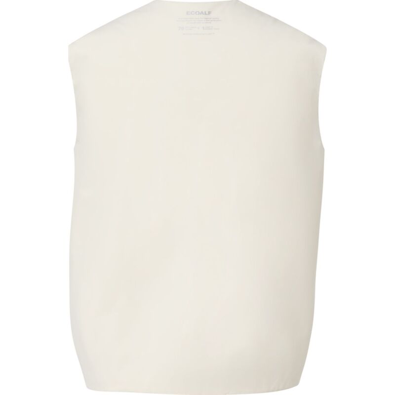 ECOALF KARINALF VEST WOMAN Creamy White