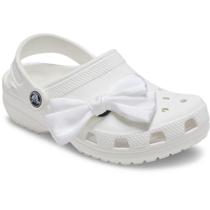 Crocs™ Jibbitz Oversized Regal White Bow 