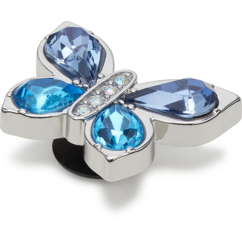 Crocs™ Jibbitz Blue Gem Butterfly 