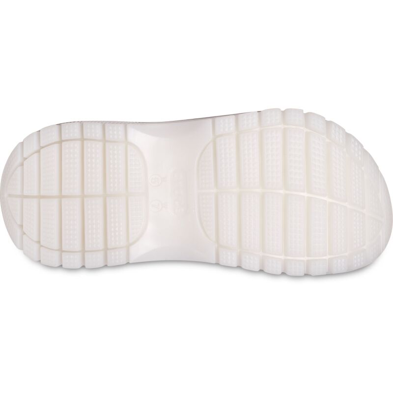 Crocs™ Mega Crush Metallic Clog White/Silver