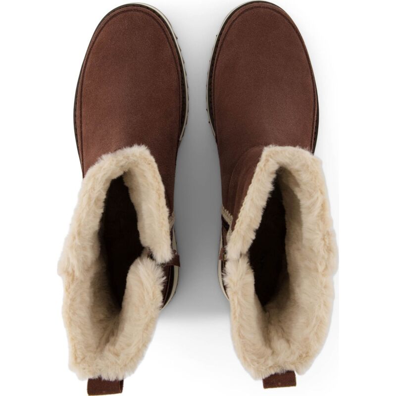TOMS SUEDE WOMEN'S BERGEN BOOT Dark Brown