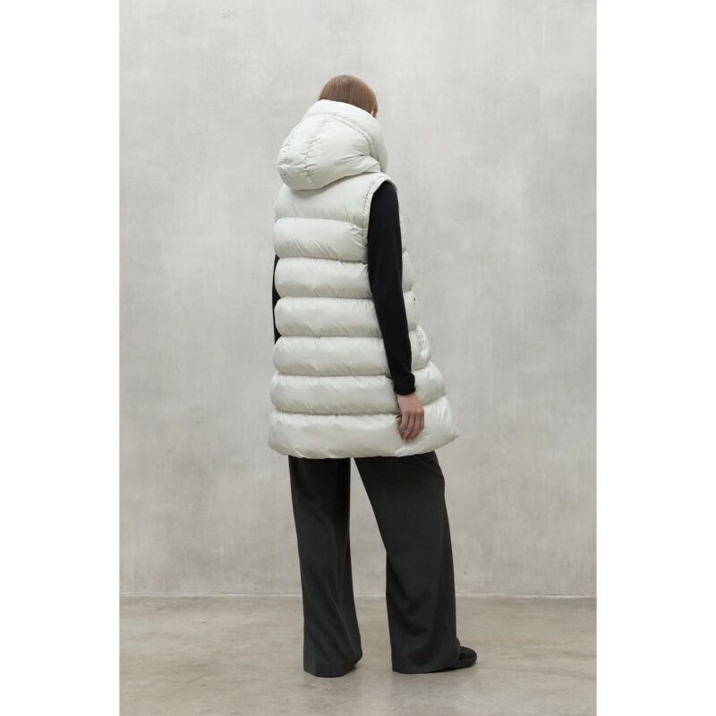 ECOALF MANLIEALF VEST WOMAN Ash